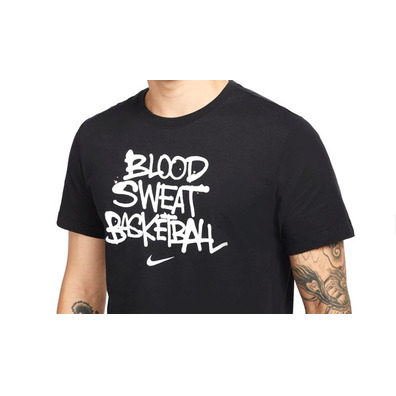 Nike Dri-FIT "Blood, Sweat, Basketball Black"