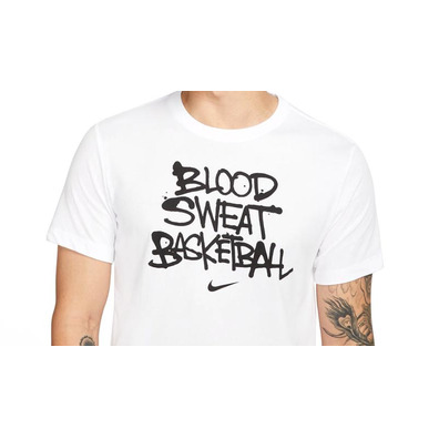 Nike Dri-FIT "Blood, Sweat, Basketball White"