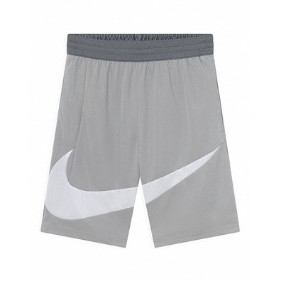 Nike Dri-Fit Jungen Basketball Shorts "Gray"