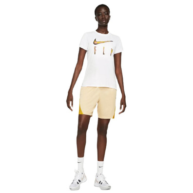 Nike Dri-FIT ISoFly Damen Basketball Shorts "Sesam-VividSulfur/Black"