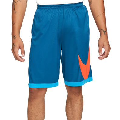 Nike Dri-FIT Herren Basketball Short "Marina-Laser Blue/Orange"