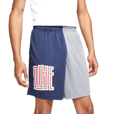 Nike Dri-FIT Herren Basketball Shorts "Navy und Grey"