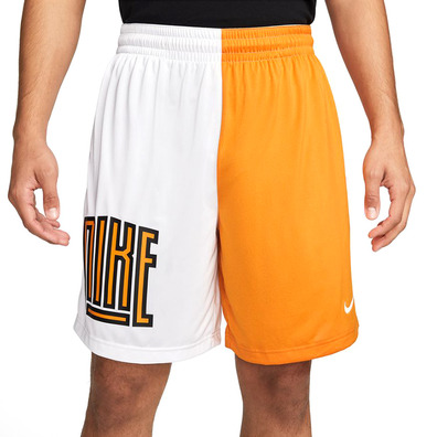 Nike Dri-FIT Herren Basketball Shorts "Orange White"