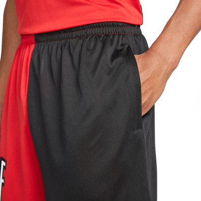 Nike Dri-FIT Herren Basketball Shorts "RedBlack"