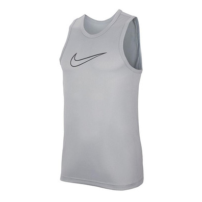 Nike Dri-FIT Herren Basketball SS Top "Grey"