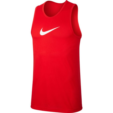 Nike Dri-FIT Herren Basketball SS Top "University Red"