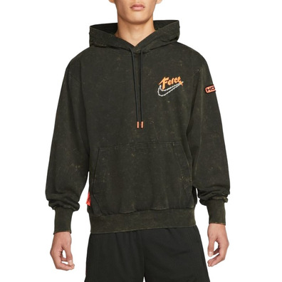 Nike Dri-FIT Standardausgabe Herren Basketball Hoodie "Night Forest"