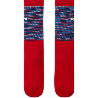 Nike Elite Crew Basketball Socken "University Red /White"