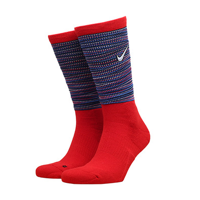 Nike Elite Crew Basketball Socken "University Red /White"