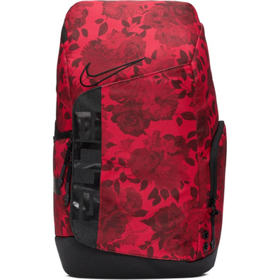 Nike Elite Pro Basketball Printed Rucksack (23L) "Red"