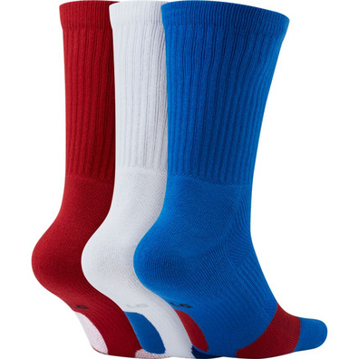 Nike Jeden Tag Crew Basketball Socken (3 Paar) "Multi-Color"