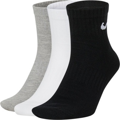 Nike Jeden Tag Leichte Ausbildung Knöchel Socken (3 Paare)