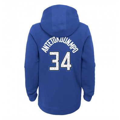 Nike Kids NBA Milwaukee Antetokounmpo 34 City Hoodie