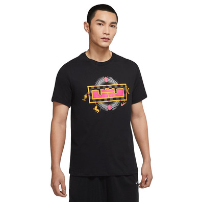 Nike LeBron Herren Basketball T-Shirt "Black"