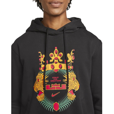 Nike LeBron Herren Pullover Hoodie "Black"