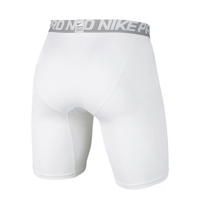 Nike Pro 6" Kompression Trainingshosen (100/weiß)