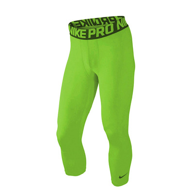 Nike Pro Hypercool Basketball Tight Drei-Quarter "Volt"