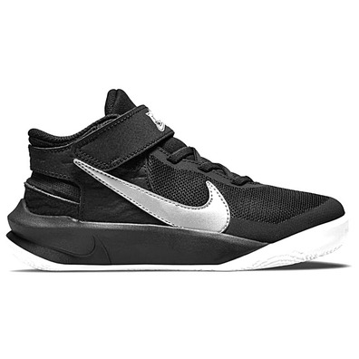 Nike Team Hustle D 10 FlyEase (GS) "Black"