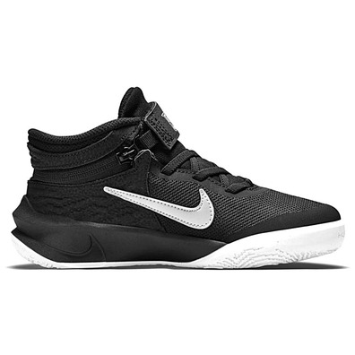 Nike Team Hustle D 10 FlyEase (PS) "Black"