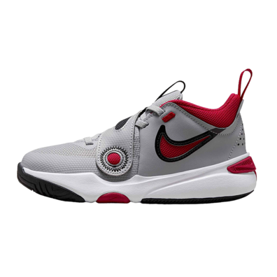 Nike Team Hustle D 11 (PS) "Grey GymRed"