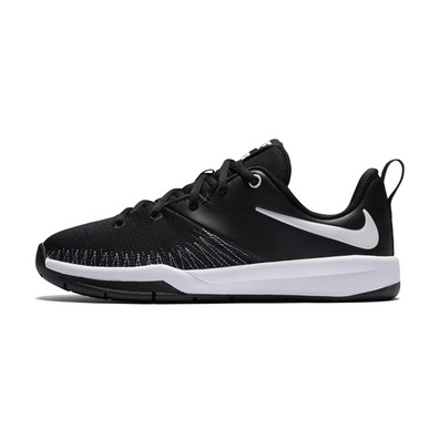 Nike Team Hustle D 7 Low GS "Blackand White" (001/schwarz/weiß)