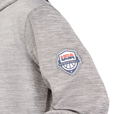 Nike USA Spotlight Herren Basketball Hoodie "Dark Grey"