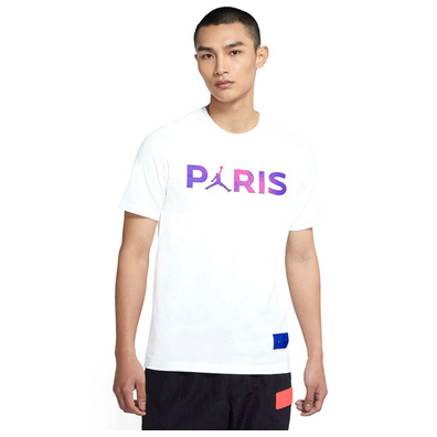 Paris Saint-Germain Wordmark Herren T-Shirt "White"