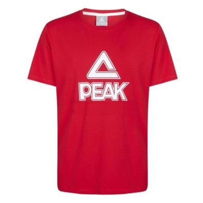 Camiseta Adulto/Niñ@ Peak Sport Basketball Runde Hals Big Graphic "Red"