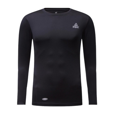 Peak Sport Compression Serie T-Shirt Long "Black"