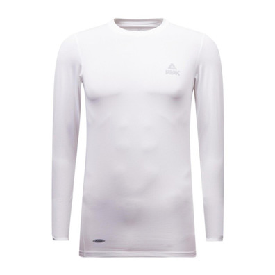 Peak Sport Compression Serie T-Shirt Long "White"