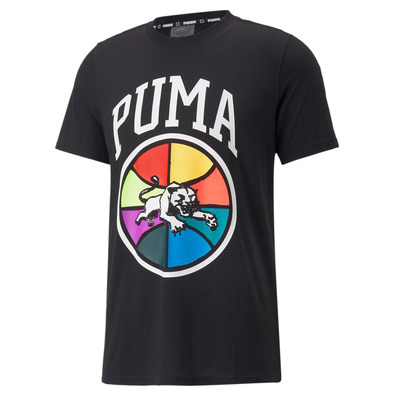 Puma Basketball Box Out SS Tee 1 "Schwarz"