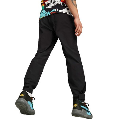 Puma Basketball Breakdown Cargo Pants "Schwarz"