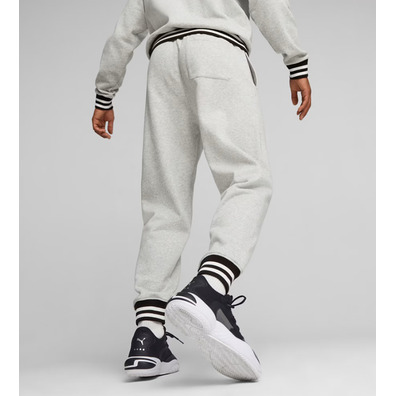 Puma Basketball Franchise Core Pant "Light Gray"