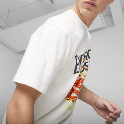 Puma Basketball Hoops Excellence Tee "Weiß"