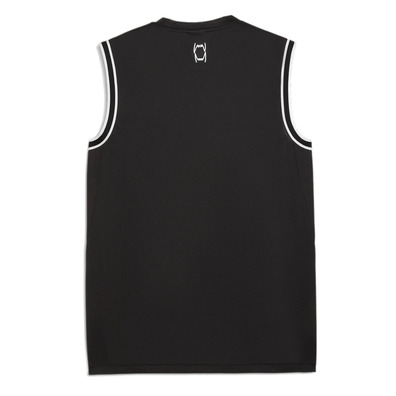 Puma Basketball gewinnen Shot Mesh Tank "Schwarz"