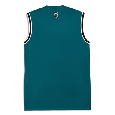 Puma Basketball gewinnen Schuss Mesh Tank "Cold Green"