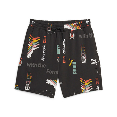 Puma Classics Marke Love AOP Shorts 8" TR