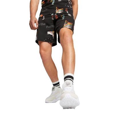 Puma Classics Marke Love AOP Shorts 8" TR