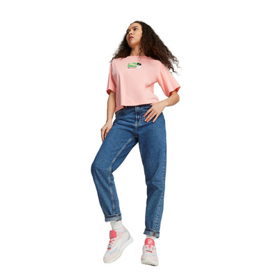 Puma CLASSICs Brand Love Tee "Peach Peach Smoothie"