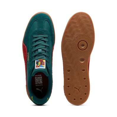 Puma Club II Jahr des Sports "Dark Myrtle-Intense Red-Gum"