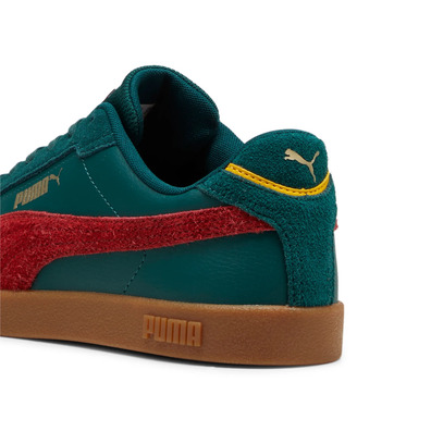 Puma Club II Jahr des Sports "Dark Myrtle-Intense Red-Gum"