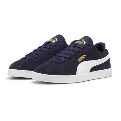 Puma Club II Jr. Navy-Gold.