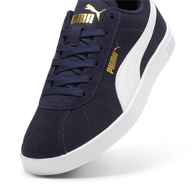 Puma Club II Jr. Navy-Gold.