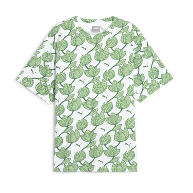 Puma ESS+ BLOSSOM AOP Tee "Archive Green"