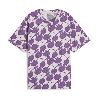 Puma ESS+ BLOSSOM AOP Tee "Grape Mist"