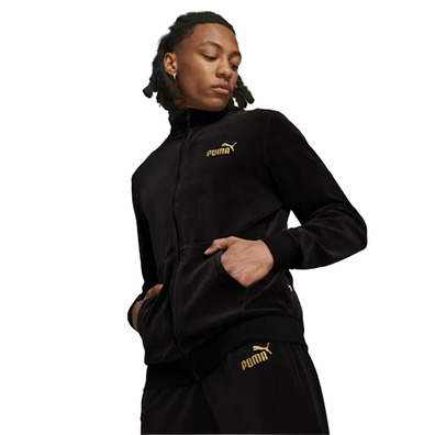 Puma ESS+ MINIMAL GOLD Jacke "Black"