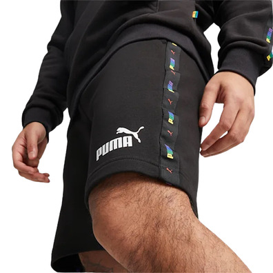 Puma ESS TAPE LOVE IS LOVE Shorts "Schwarz"