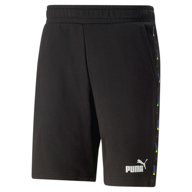 Puma ESS TAPE LOVE IS LOVE Shorts "Schwarz"