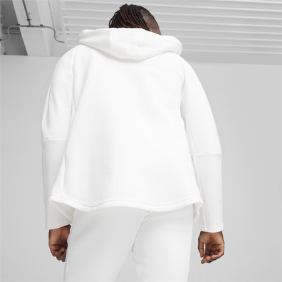 Puma EVOSTRIPE Full-Zip Hoodie DK "Weiß"