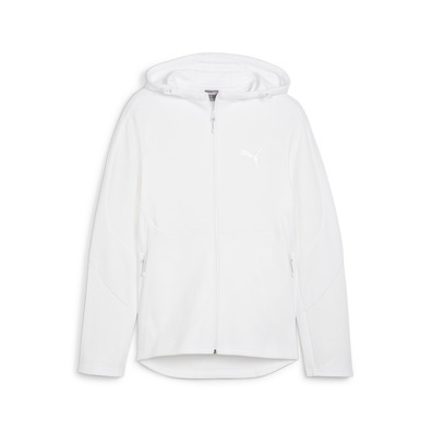 Puma EVOSTRIPE Full-Zip Hoodie DK "Weiß"